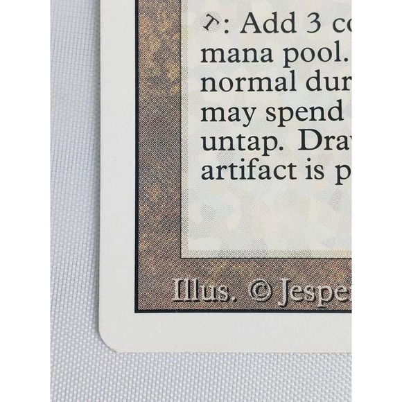 MTG Basalt Monolith Revised Edition 3rd Edition Artifact Magic Card 1994 - Picture 7 of 11